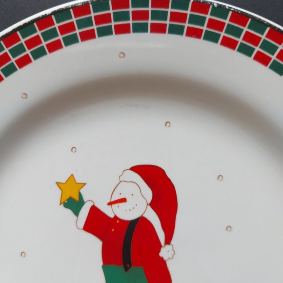 Cute 8" Santa Plate. - Picture 4 of 4
